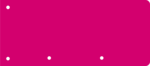 Trennstreifen Colour Code  10,5 x 24 cm pink