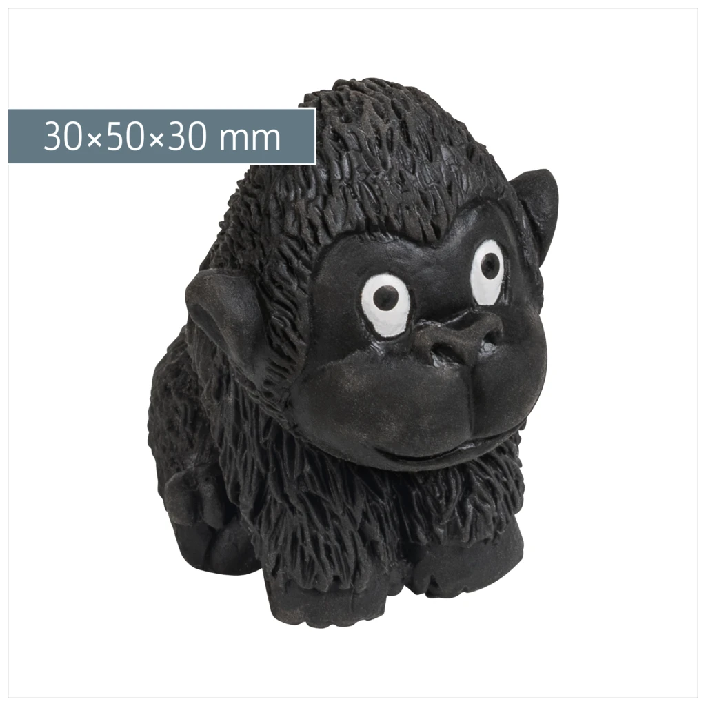Radiergummi „Gorilla“ 3D | schwarz