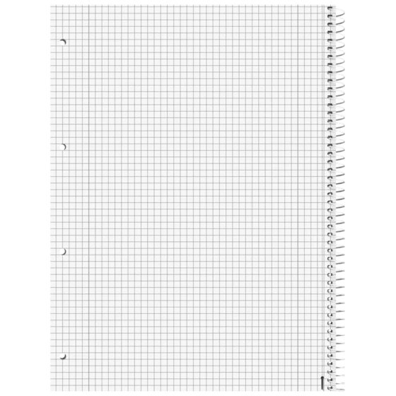 Collegeblock Student Linkshänder | A4, Lineatur 28, 80 Blatt, rot