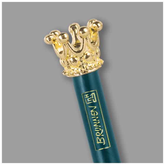 Bleistift „Krone“ Colour Code | HB, rund, denim