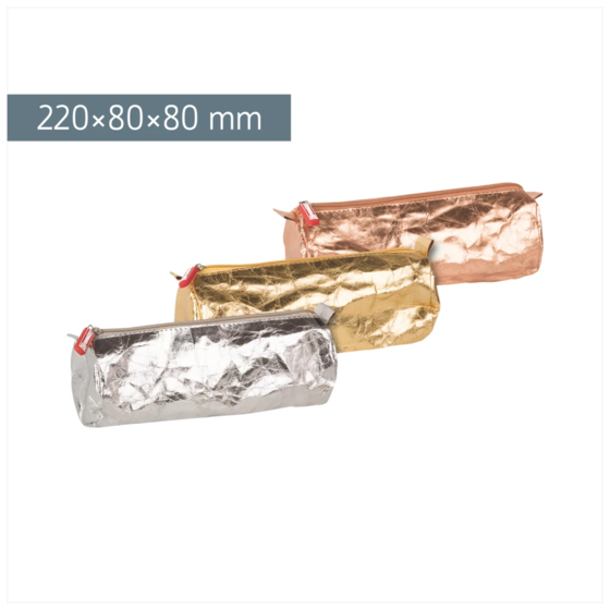 Schlampermäppchen Metallic | sortiert