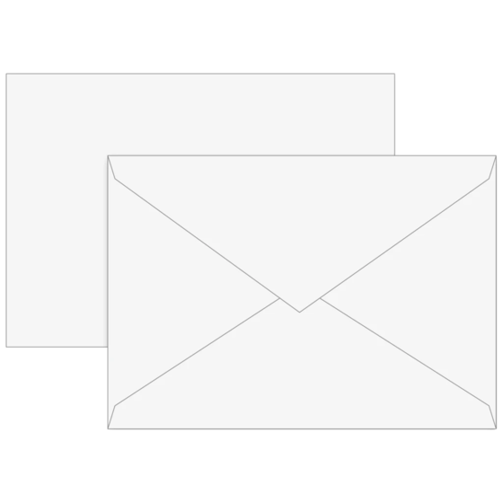 Briefumschläge MK-Papier | C6, 80 g/m², weiß, 25 Stück