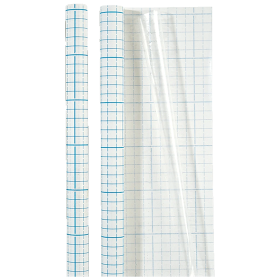 Bucheinbandfolie | 450 mm × 5 m, selbstklebend, transparent