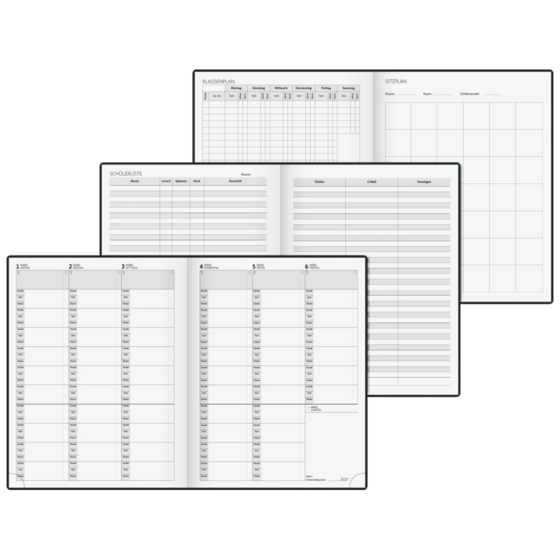Lehrerkalender 2026/2027 „Bloom“ Termin- & Unterrichtsplaner | A4, Papier