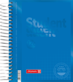 Collegeblock Premium Student Colour Code A6 5 mm kariert Deckblatt: azur