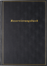 Reservierungsbuch Buchkalender 2023 Blattgröße 21 x 29,7 cm A4