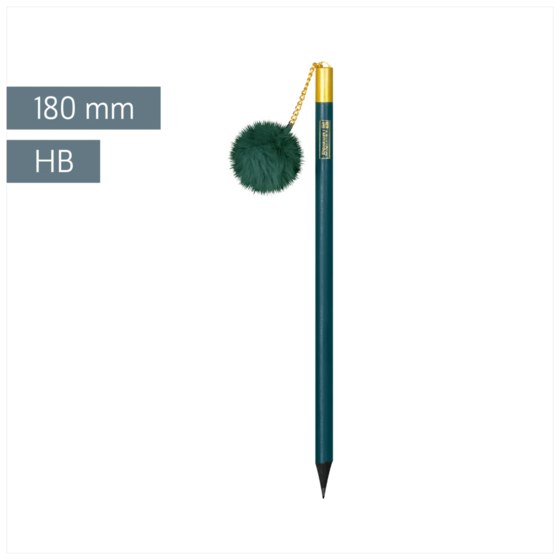 Bleistift „Bommel“ Colour Code | HB, rund, denim