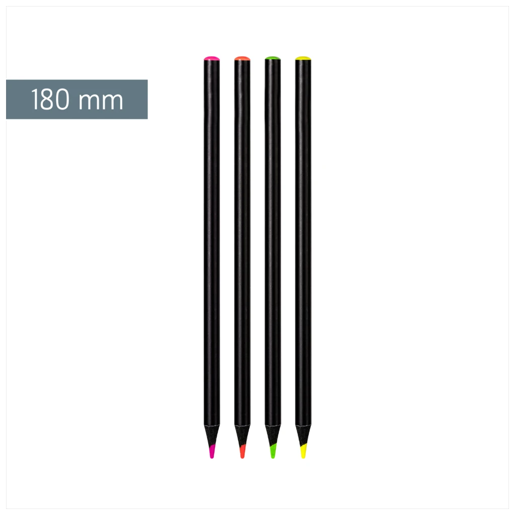 Buntstift „Neon“ | rund, sortiert