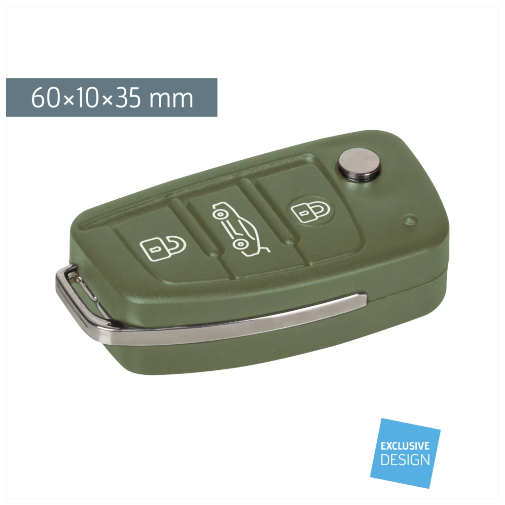 Radiergummi „Car Key“ Colour Code 3D | olive