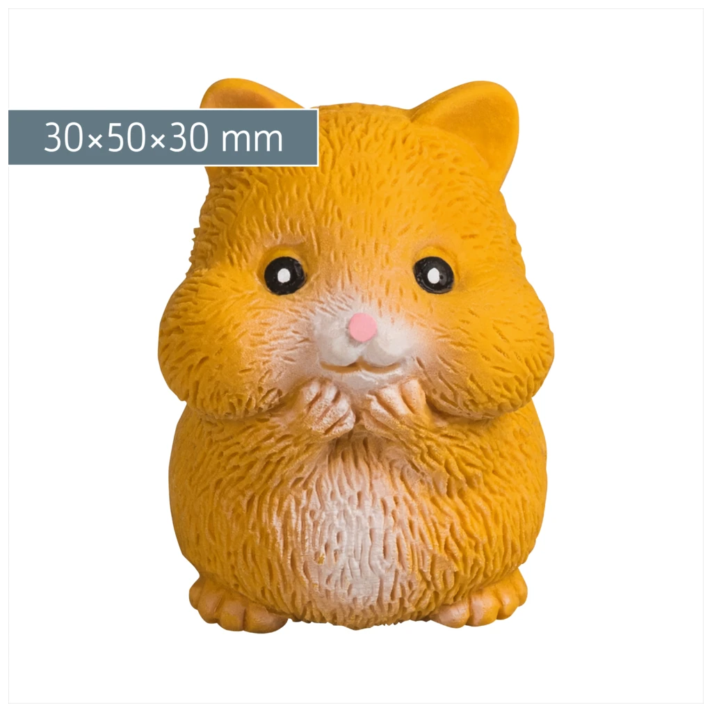 Radiergummi „Hamster“ 3D | gelb