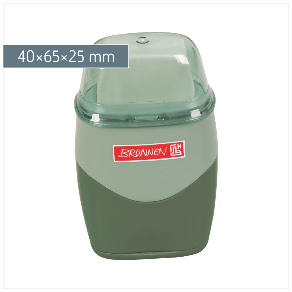 Dosenspitzer mit Radiergummi Colour Code 2 in 1 | olive