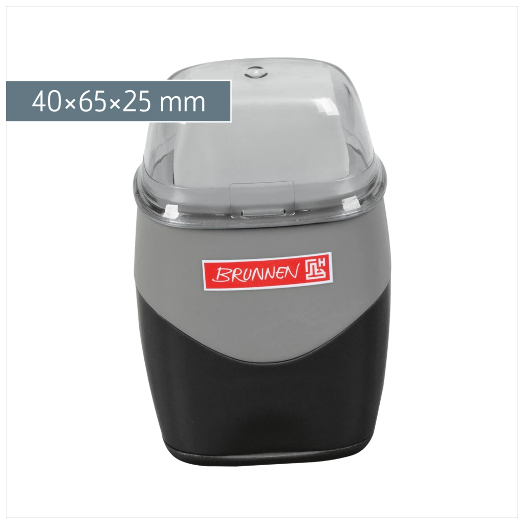 Dosenspitzer mit Radiergummi Colour Code 2 in 1 | onyx