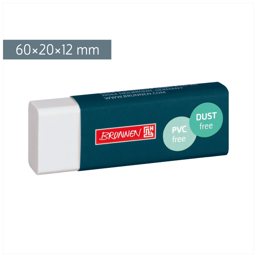 Radiergummi Colour Code DUST free | weiß