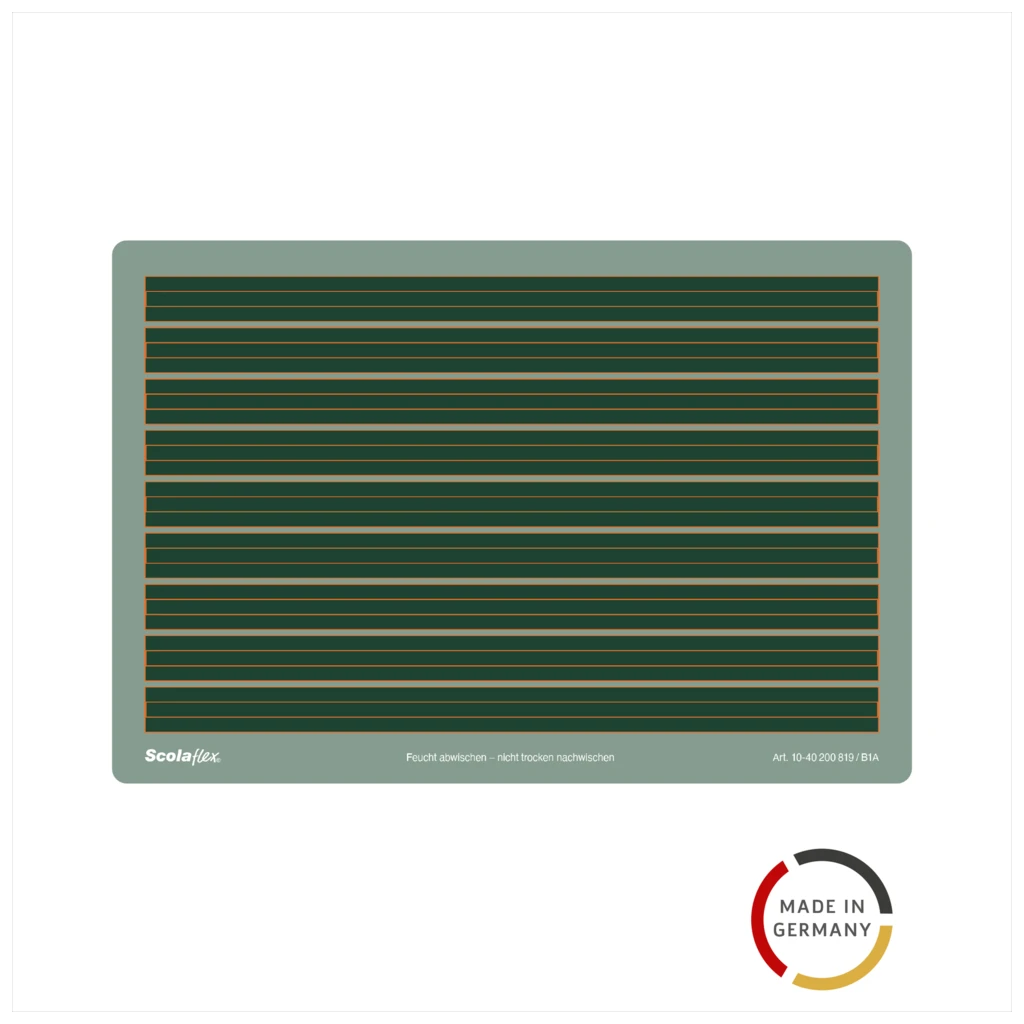 Schreibtafel Scolaflex Lin. B1A | grün