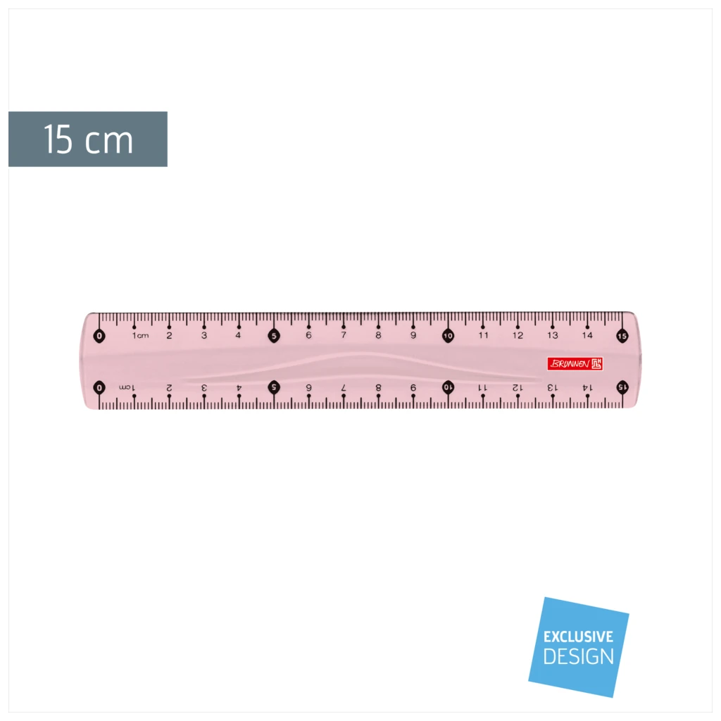 Lineal Colour Code | 15 cm, rose