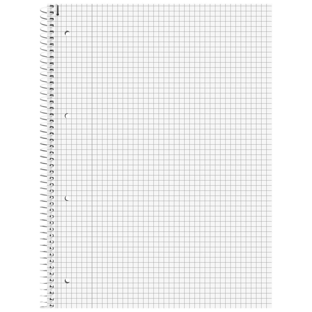Collegeblock Student | A4, Lineatur 22, 80 Blatt, rot