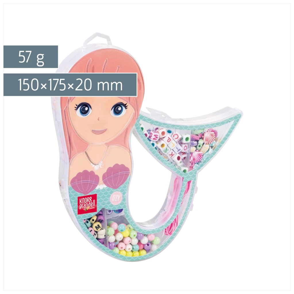 Schmuck-Set „Mermaid“ | 150×175×20 mm, mehrfarbig, pastell, 57 g