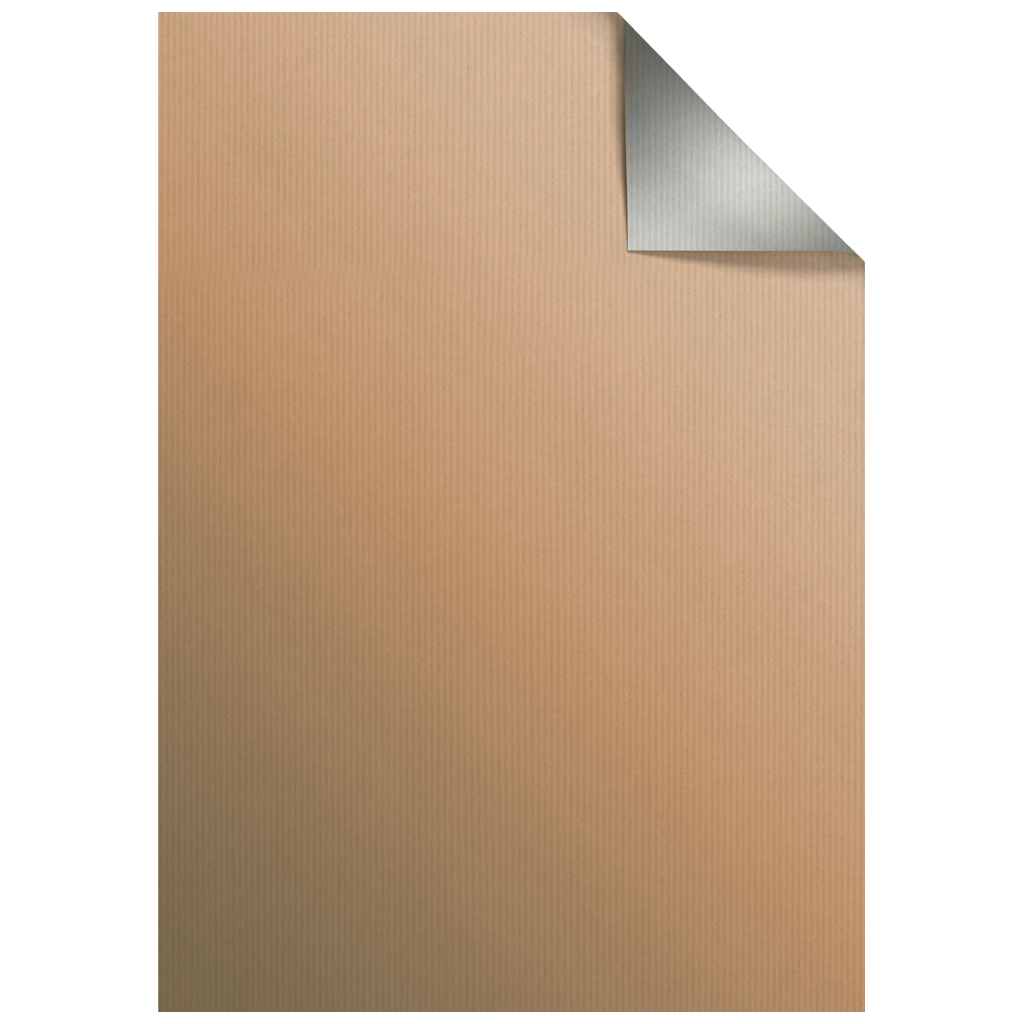 Geschenkpapier-Bogen „Uni Duplo“ | 100×70 cm, 70 g/m², kupfer